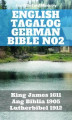Okładka książki: English Tagalog German Bible No2