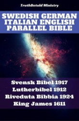 Okładka: Swedish German Italian English Parallel Bible