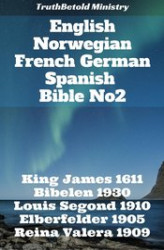Okładka: English Norwegian French German Spanish Bible No2