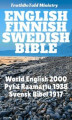 Okładka książki: English Finnish Swedish Bible