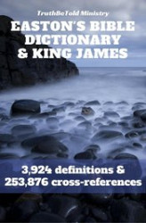 Okładka: Easton's Bible Dictionary and King James Bible