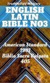Okładka książki: English Latin Bible