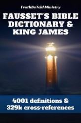 Okładka: Fausset's Bible Dictionary and King James Bible