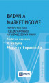 Okładka książki: Badania marketingowe