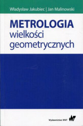 Okładka: Metrologia wielkości geometrycznych