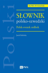 Okładka: Słownik polsko-szwedzki. Polsk-svensk ordbok