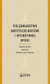 Okładka książki: Pielęgniarstwo anestezjologiczne i intensywnej terapii
