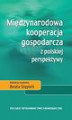 Okładka książki: Międzynarodowa kooperacja gospodarcza z polskiej perspektywy