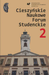 Okładka: Cieszyńskie Naukowe Forum Studenckie. T. 2: Wielokulturowość &#8211; doświadczanie Innego