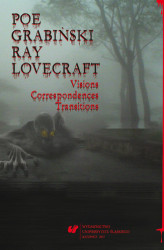 Okładka: Poe, Grabiński, Ray, Lovecraft. Visions, Correspondences, Transitions