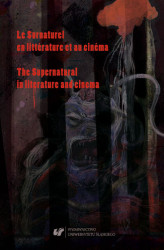 Okładka: Le Surnaturel en littérature et au cinéma. The Supernatural in literature and cinema