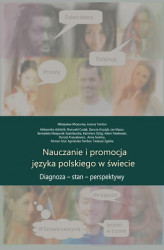 Okładka: Nauczanie i promocja języka polskiego w świecie. Diagnoza &#8211; stan &#8211; perspektywy