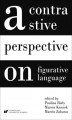 Okładka książki: A contrastive perpective on figurative language