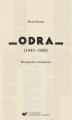 Okładka książki: &#8222;Odra&#8221; (1945&#8211;1950) Monografia czasopisma