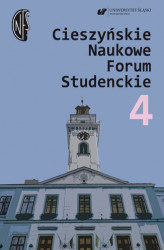 Okładka: Cieszyńskie Naukowe Forum Studenckie. T. 4: Przestrzeń i odmienność - pasje i zaangażowanie młodych pedagogów specjalnych