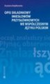 Okładka książki: Opis składniowy imiesłowów przysłówkowych we współczesnym języku polskim