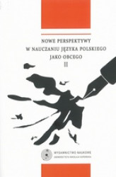 Okładka: Nowe perspektywy w nauczaniu języka polskiego jako obcego II