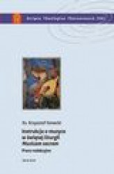 Okładka: Instrukcja o muzyce w świętej liturgii "Musicam sacram". Prace redakcyjne