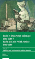 Okładka książki: Paris et les artistes polonais 1945–1989 / Paris and the Polish artists 1945–1989