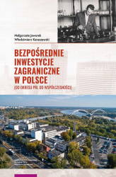 Okładka: Bezpośrednie inwestycje zagraniczne w Polsce