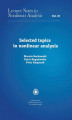 Okładka książki: Selected topics in nonlinear analysis
