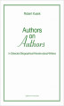 Okładka książki: Authors on authors