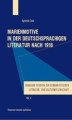 Okładka książki: Marienmotive in der deutschsprachigen Literatur nach 1918