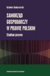 Okładka: Samorząd gospodarczy w prawie polskim