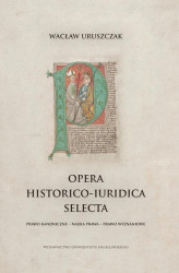 Okładka: Opera historico-iuridica selecta