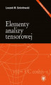 Okładka książki: Elementy analizy tensorowej