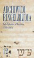 Okładka książki: Archiwum Ringelbluma. Konspiracyjne Archiwum Getta Warszawy, tom 12, Rada Żydowska w Warszawie (1939-1943)