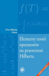 Okładka: Elementy teorii operatorów na przestrzeni Hilberta