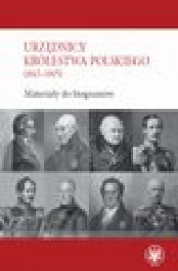 Okładka: Urzędnicy Królestwa Polskiego (1815-1915)