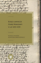Okładka: Księgi ławnicze Starej Warszawy z lat 1453-1535