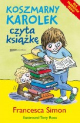 Okładka: Koszmarny Karolek czyta książkę