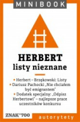 Okładka: Herbert [listy nieznane]. Minibook