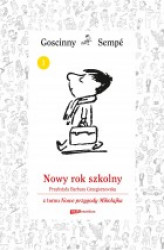 Okładka: Nowy rok szkolny z tomu Nowe przygody Mikołajka.  Minibook