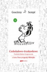 Okładka: Czekoladowo-truskawkowe  z tomu Nowe przygody Mikołajka.  Minibook