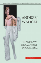 Okładka: Stanisław Brzozowski – drogi myśli