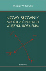Okładka: Nowy słownik zapożyczeń polskich w języku rosyjskim