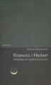 Okładka książki: Różewicz i Herbert