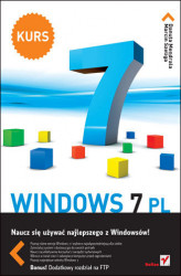 Okładka: Windows 7 PL. Kurs