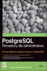 Okładka: PostgreSQL. Receptury dla administratora