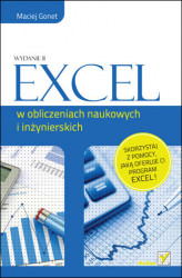 Okładka: Excel w obliczeniach naukowych i inżynierskich. Wydanie II
