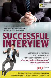 Okładka: Successful interview. Jak odnieść sukces podczas rozmowy kwalifikacyjnej w języku polskim i angielskim