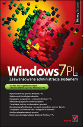 Okładka: Windows 7 PL. Zaawansowana administracja systemem