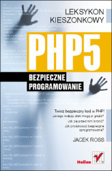 Okładka: PHP5. Bezpieczne programowanie. Leksykon kieszonkowy