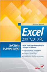 Okładka: Excel 2007/2010 PL. Ćwiczenia zaawansowane