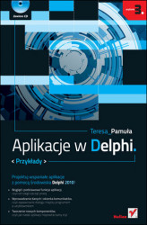 Okładka: Aplikacje w Delphi. Przykłady. Wydanie III