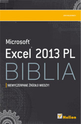 Okładka: Excel 2013 PL. Biblia